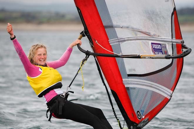 Saskia Sills,RSX,GBR 956 - RYA Volvo Youth Nationals 2012 ©  Paul Wyeth / RYA http://www.rya.org.uk